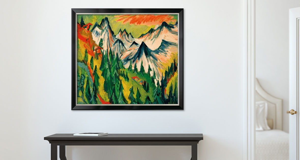 How To Hang Paintings and Stage Them the Right Way