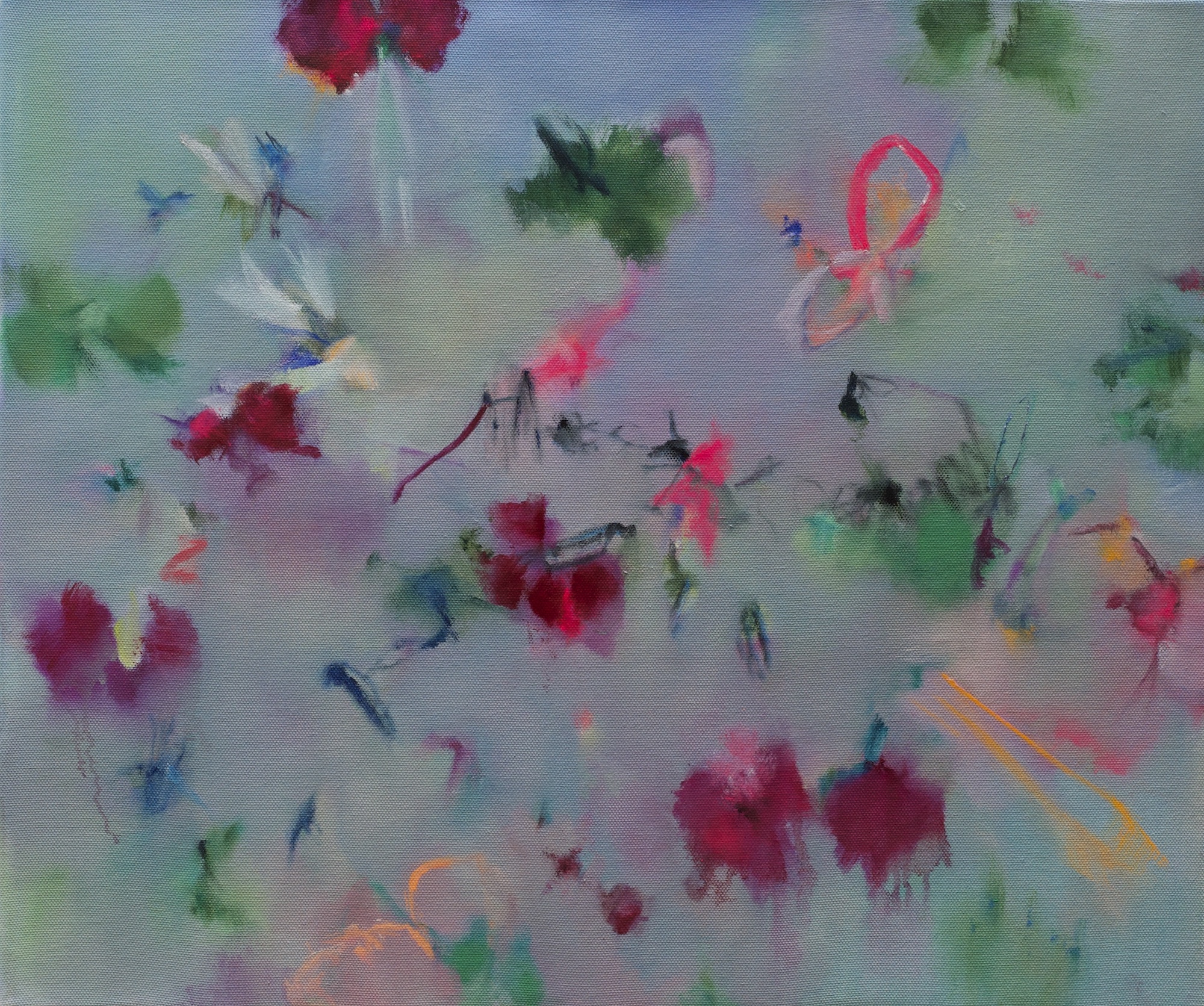 Mechtild van Ahlers: Bild ‚Blinder Sommer‘ (2026) (Unikat)