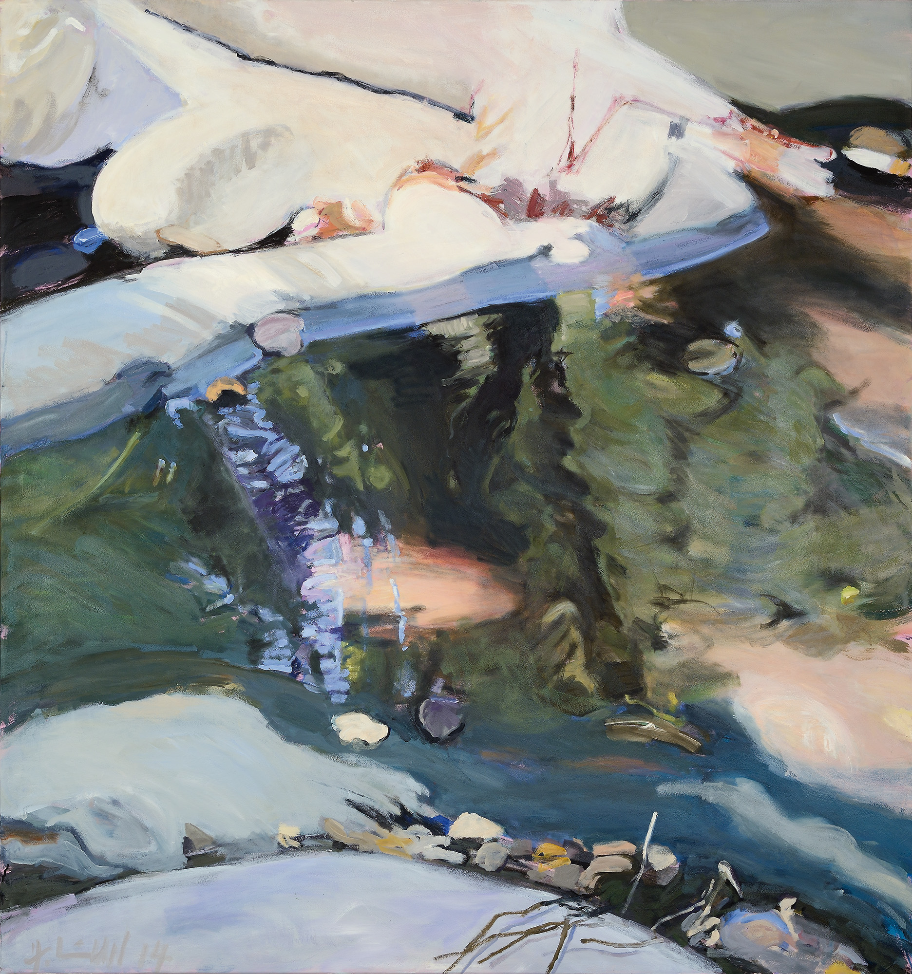 Herta Müller: Bild ‚neben einander‘ (2011) (Unikat)