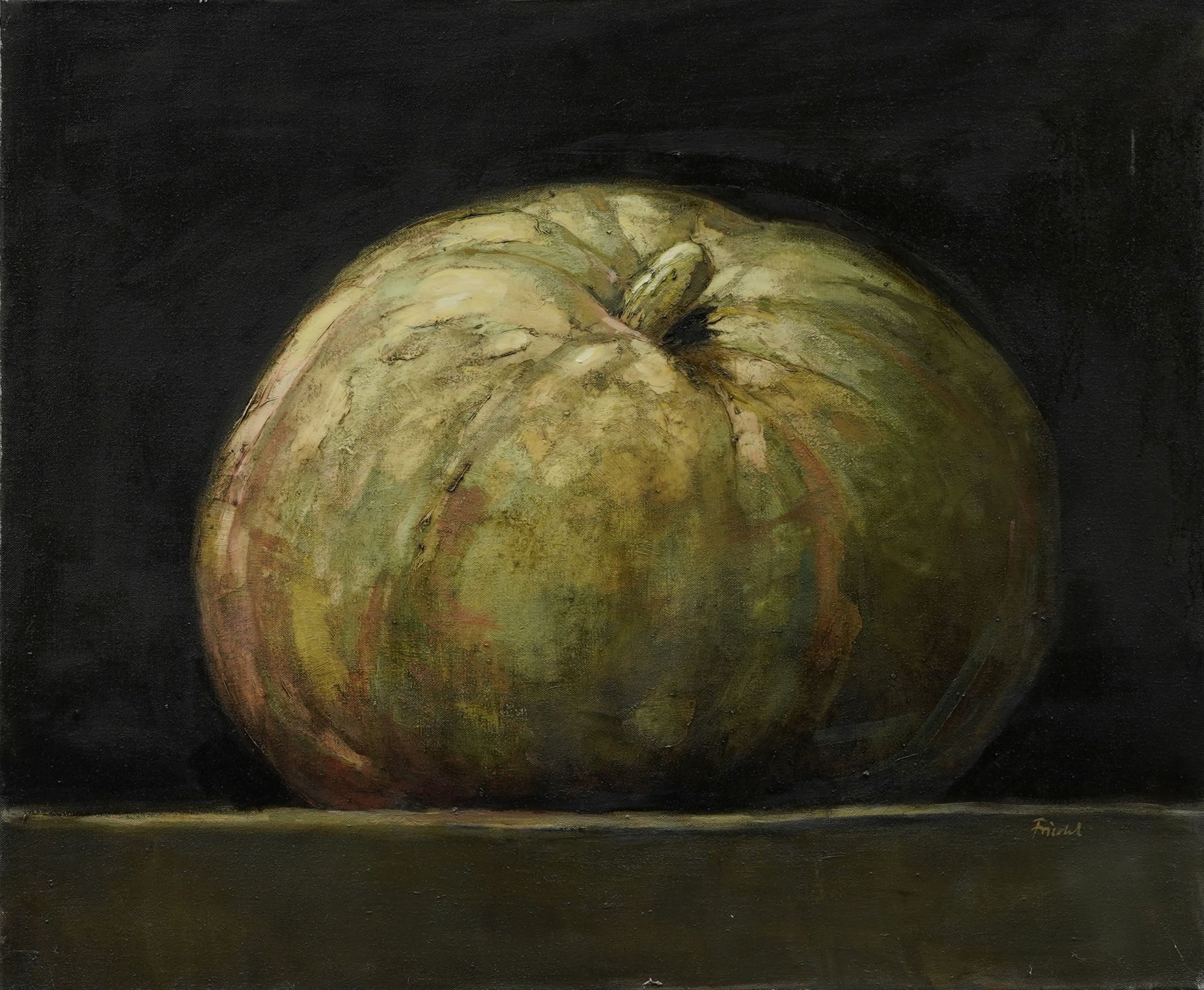 Lutz Friedel: Bild ‚Kürbis‘ (2010) (Unikat)