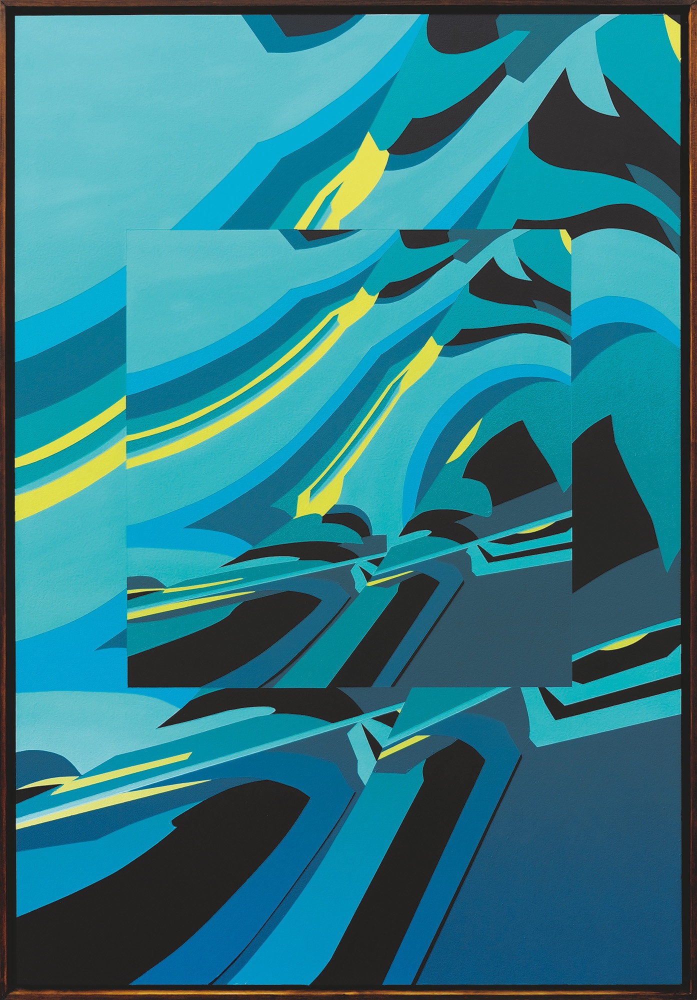 Christian KERA Hinz: Bild ‚o.T. T149_24‘ (2024) (Unikat)