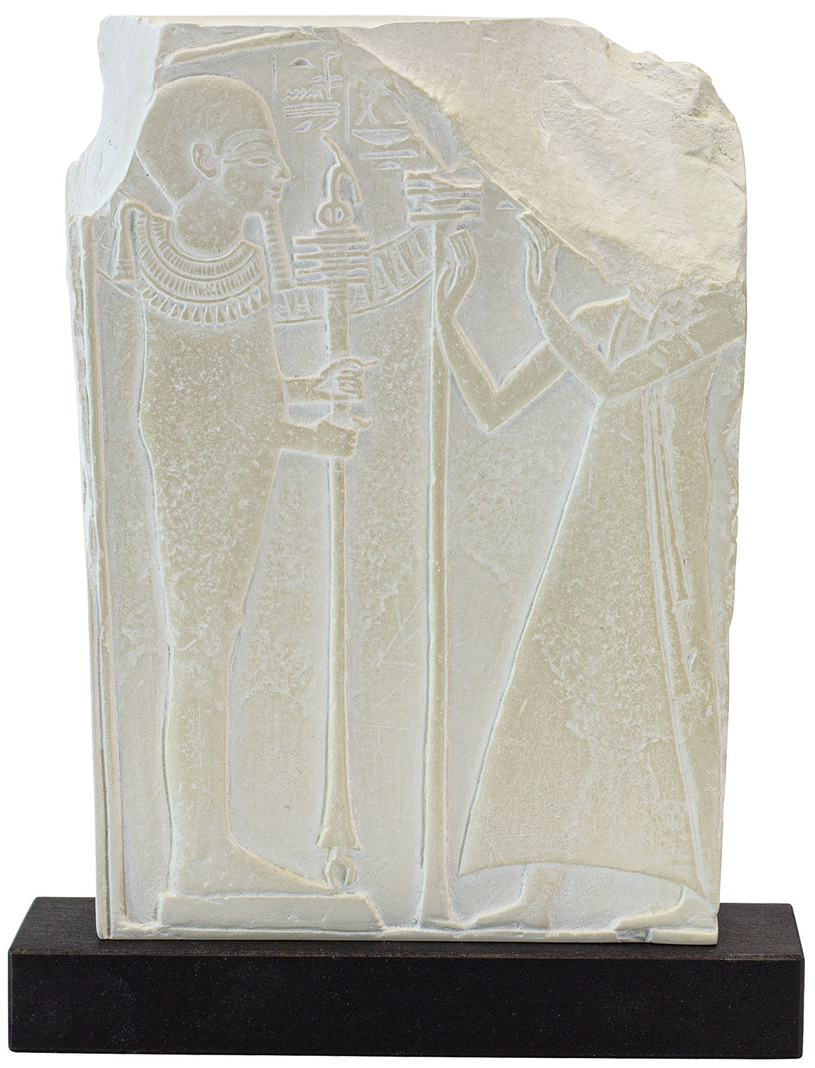 Reliefskulptur "Ramses II. als Königsknabe", Kunstguss