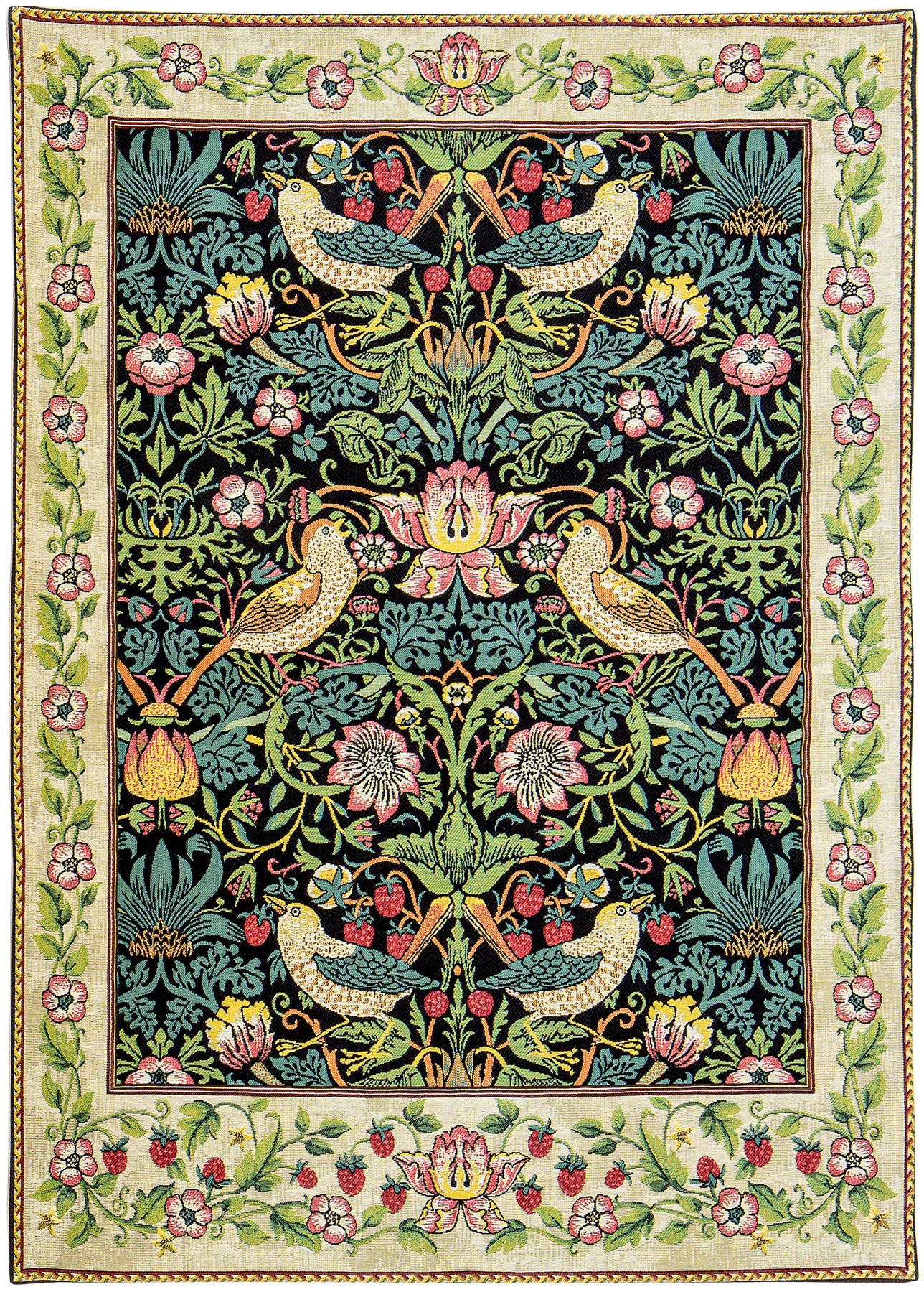 Tapestry "Strawberry Thief" - after William Morris