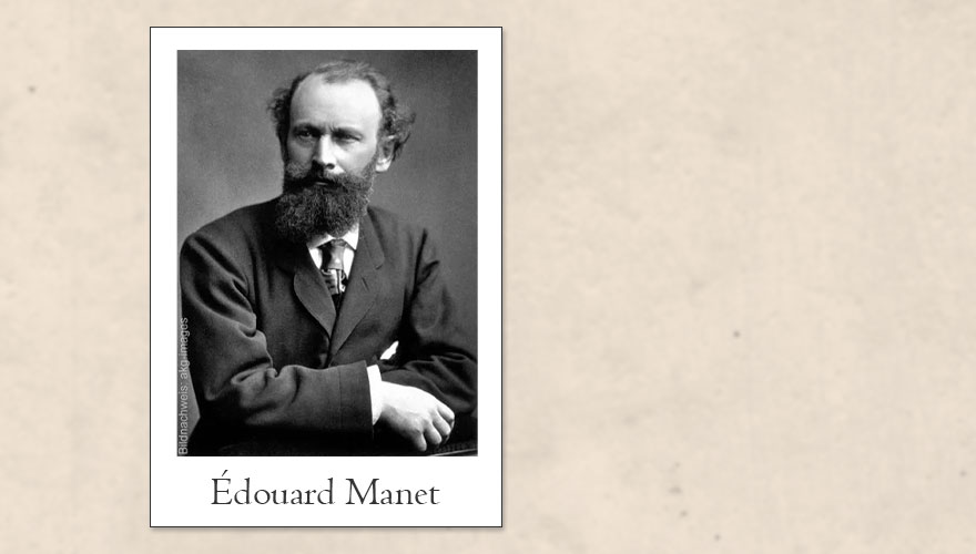 Porträt Édouard Manet