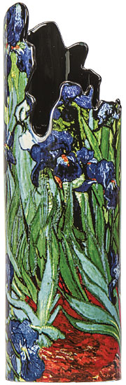 Porcelain vase "Irises" (1889) by Vincent van Gogh