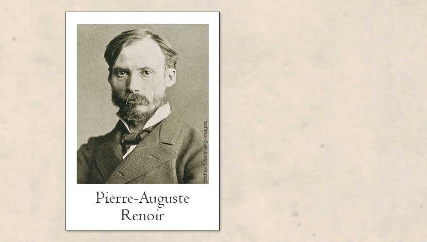 Porträt Pierre-Auguste Renoir