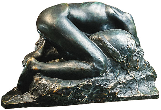 Skulptur "La Danaide" (1889/90), Version in Bronze von Auguste Rodin