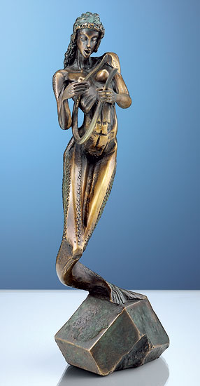 Skulptur "Vision am See", Bronze von Nikolay Anev