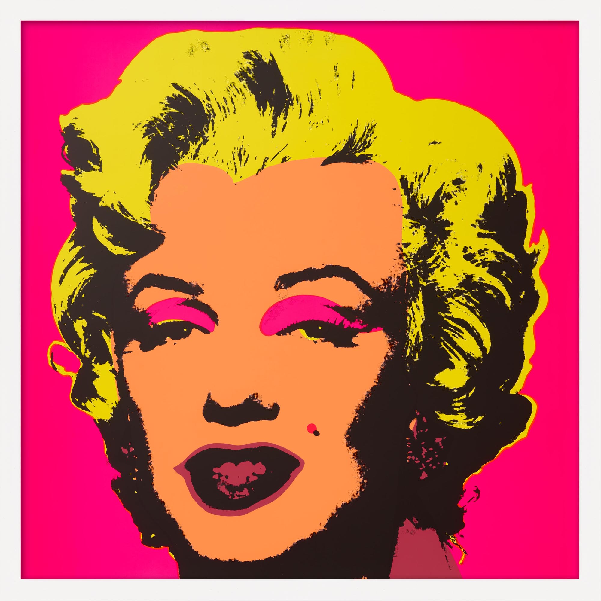 Andy Warhol: Bild ‚Sunday B. Morning Marilyn Beige, Pink, Gelb, Lila‘