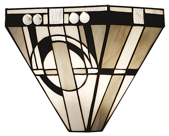 Art Nouveau-Wandleuchte "Metropolitan"