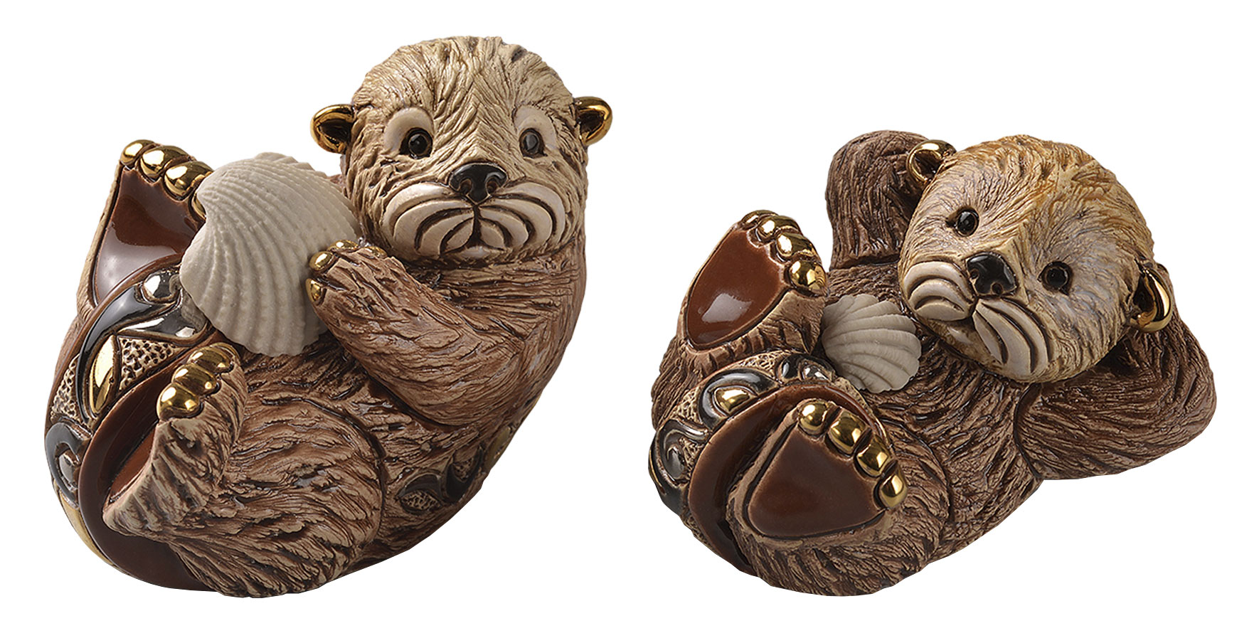 14 Stück Mini-Otter-Figuren Aus Harz - 2,5 Cm Kleine Seeotter Für Deko, Feengarten & Kuchen