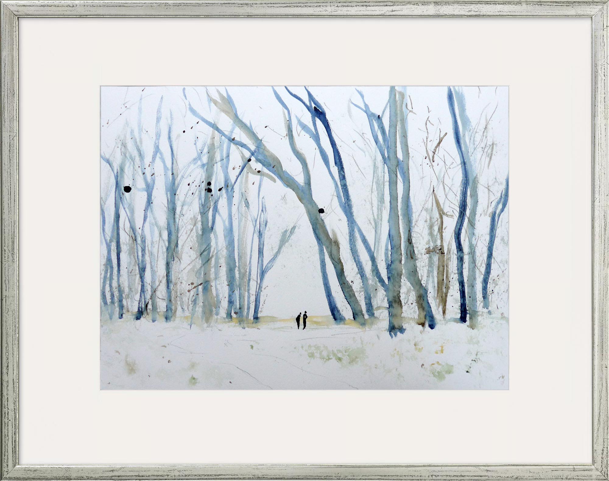 Hans-Jürgen Gaudeck: Bild ‚Winterlicht‘ (2025) (Unikat)