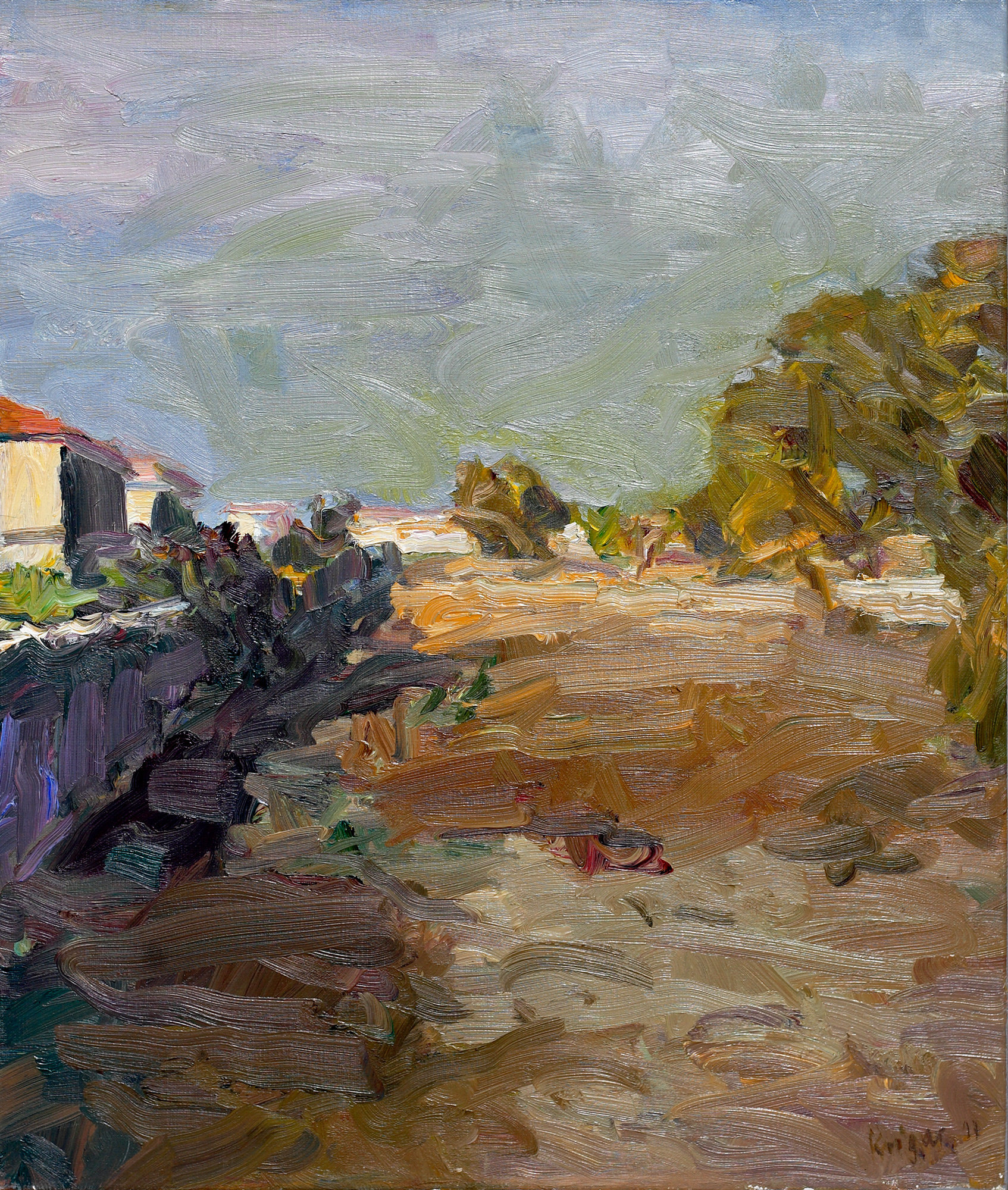 André Krigar: Bild ‚Auf Sizilien‘ (2011) (Unikat)
