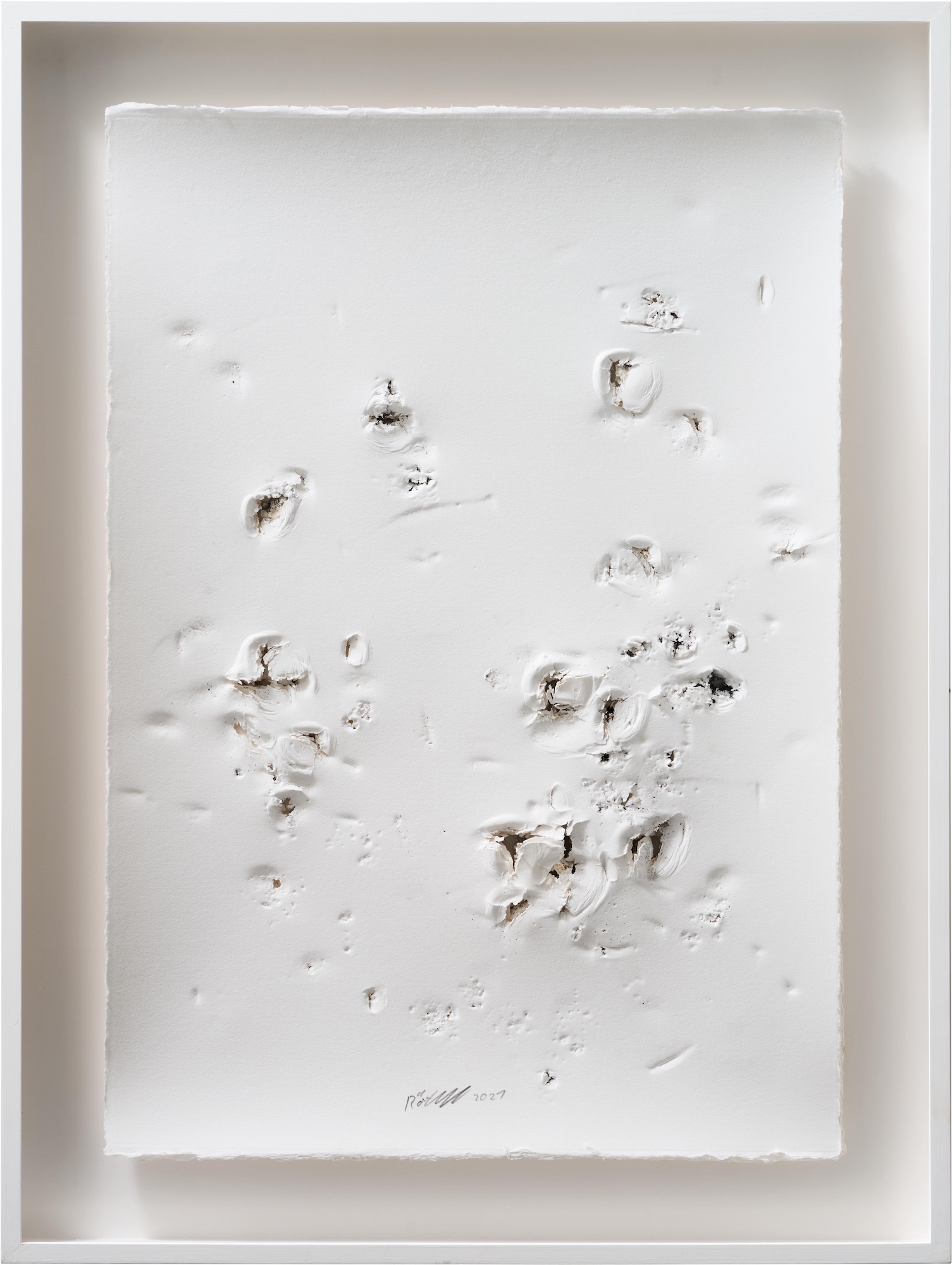 Thomas Röthel: Bild ‚Seerosen XXI‘ (2021) (Unikat)