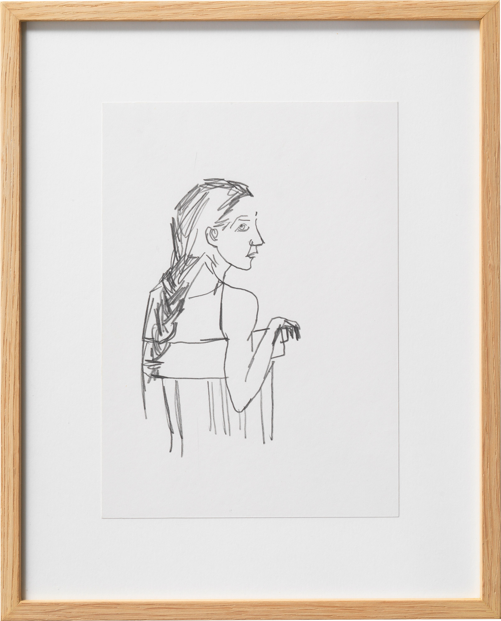 Stephan Balkenhol: Bild ‚ohne Titel‘ (Unikat)