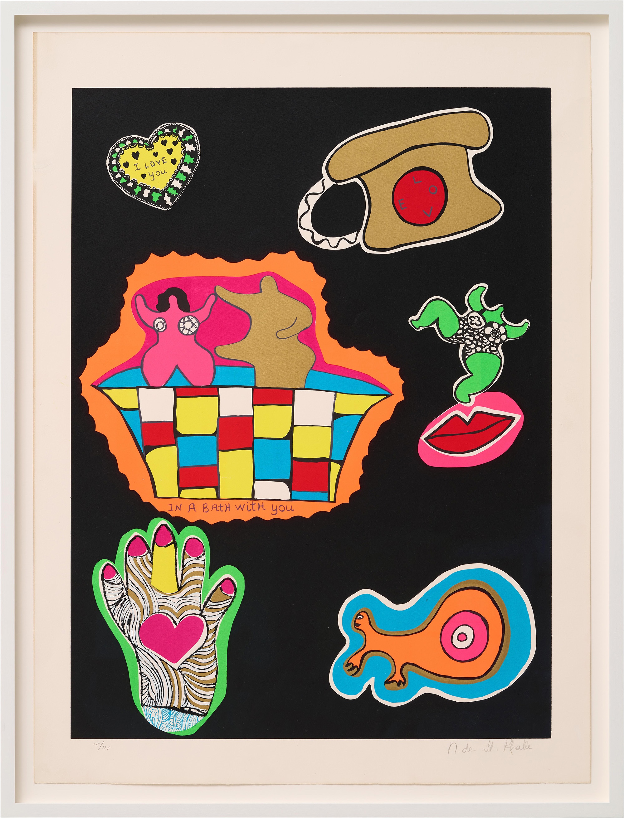 Niki de Saint Phalle: Bild ‚Nana Power: In A Bath With You‘ (1970)