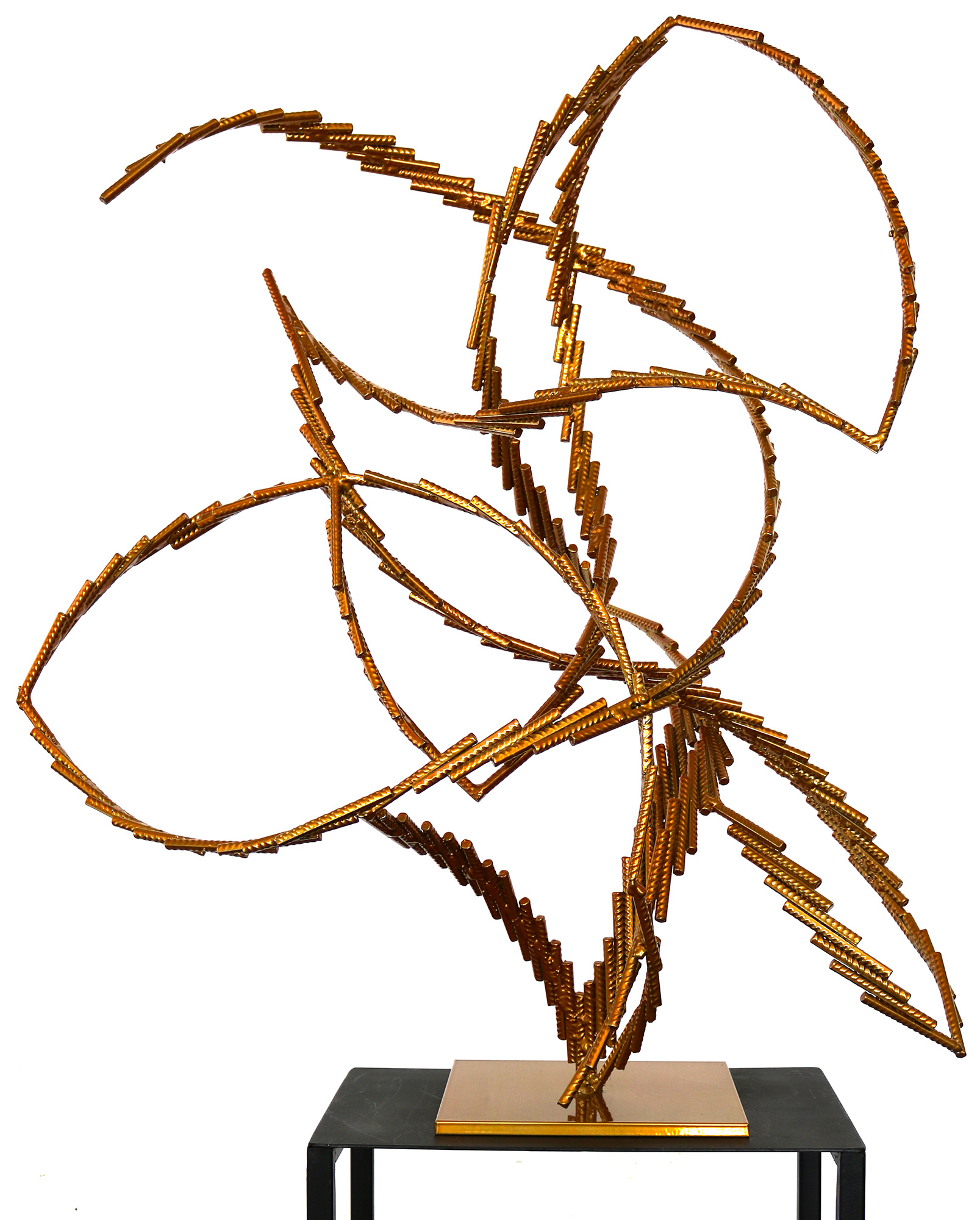 Christine Liebich: Skulptur ‚Ikarus Gold‘ (2019) (Unikat)