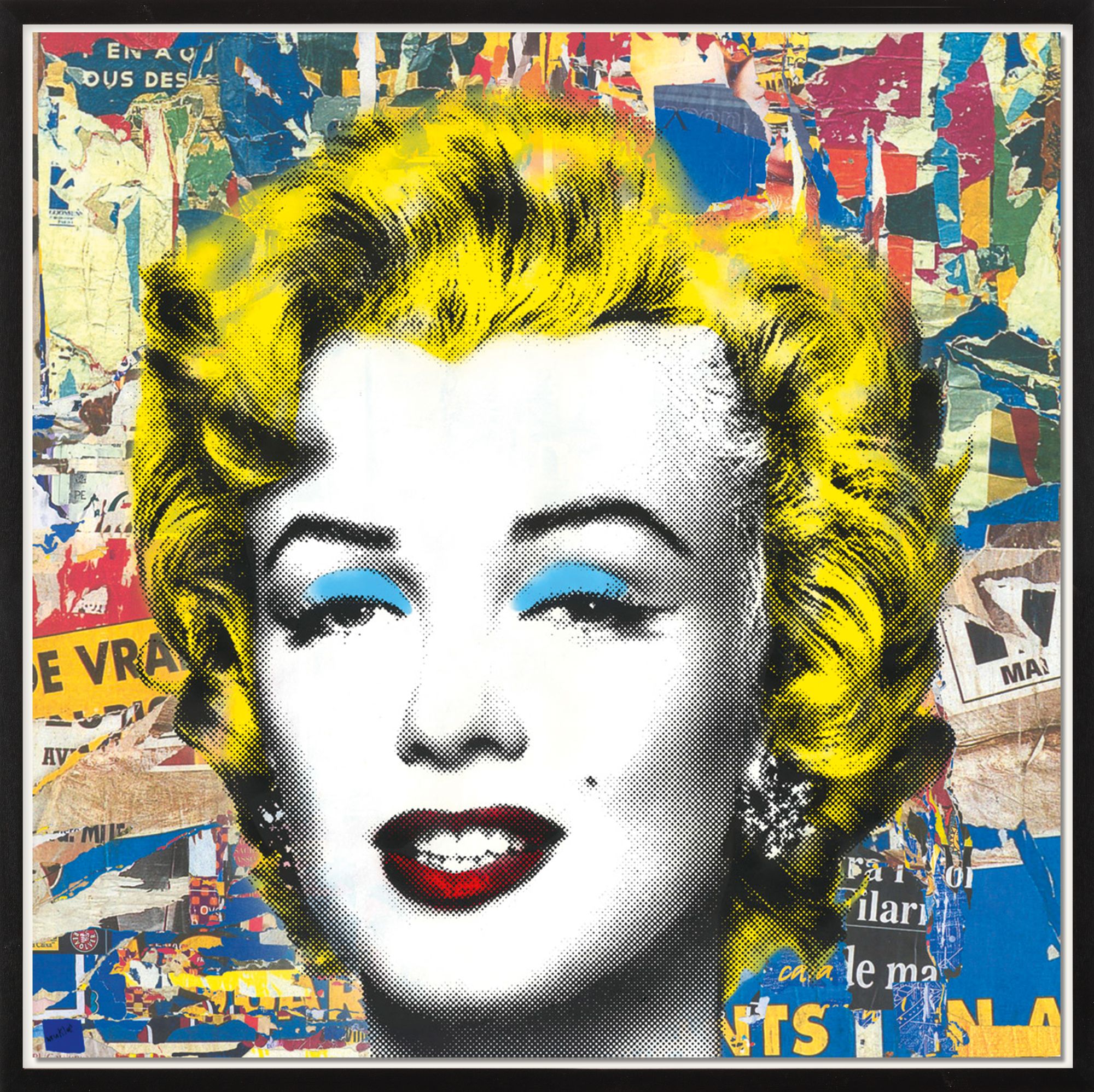 Mr. Brainwash: Bild ‚Marilyn Monroe‘ (2016) (Serielles Unikat)