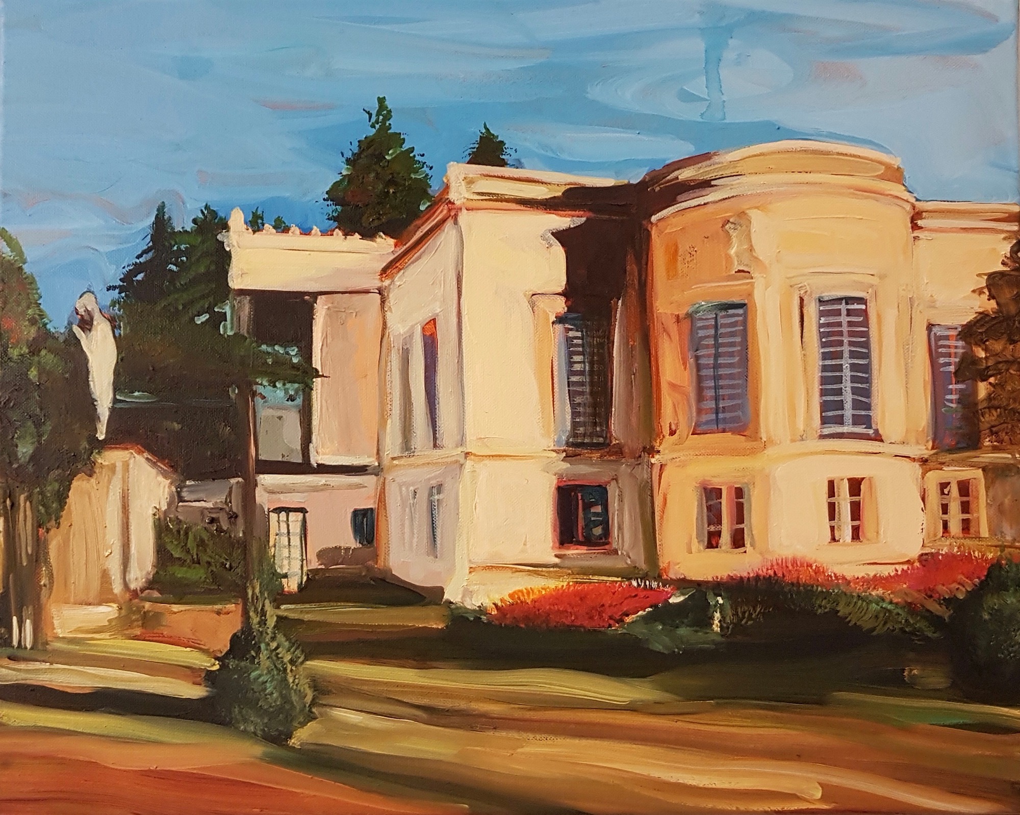 Caroline Weihrauch: Bild ‚Kleiner Charlottenhof‘ (2019) (Unikat)