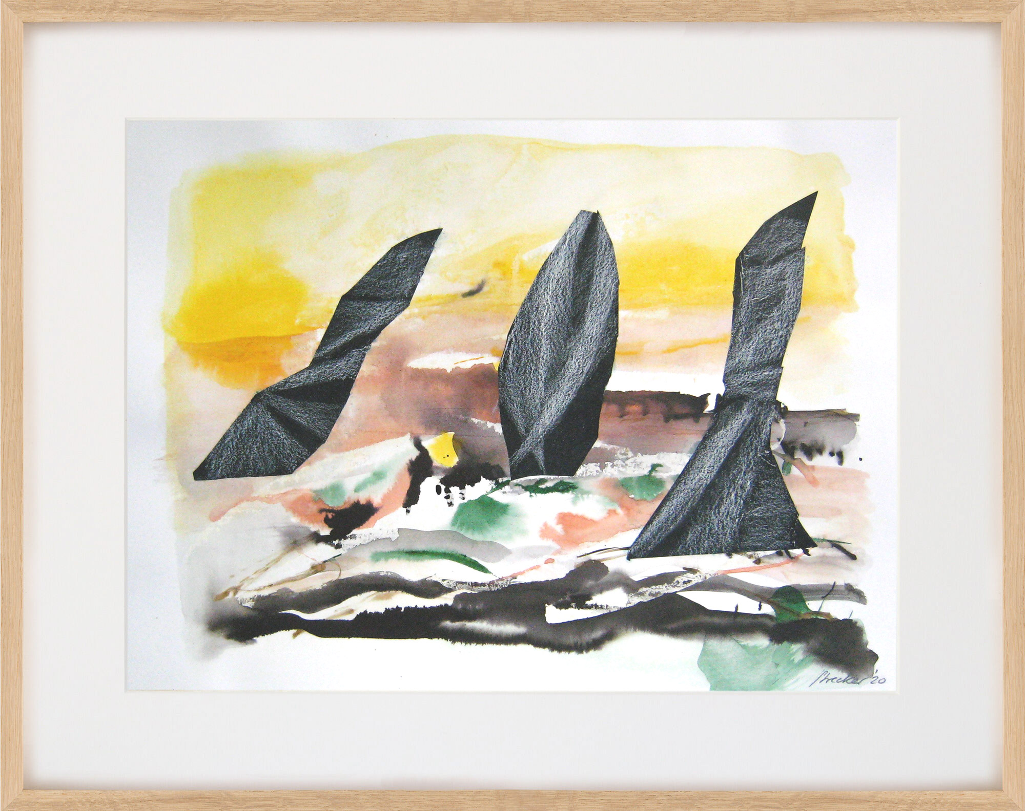 Renée Strecker: Bild ‚20, summerday VI‘ (2020) (Unikat)
