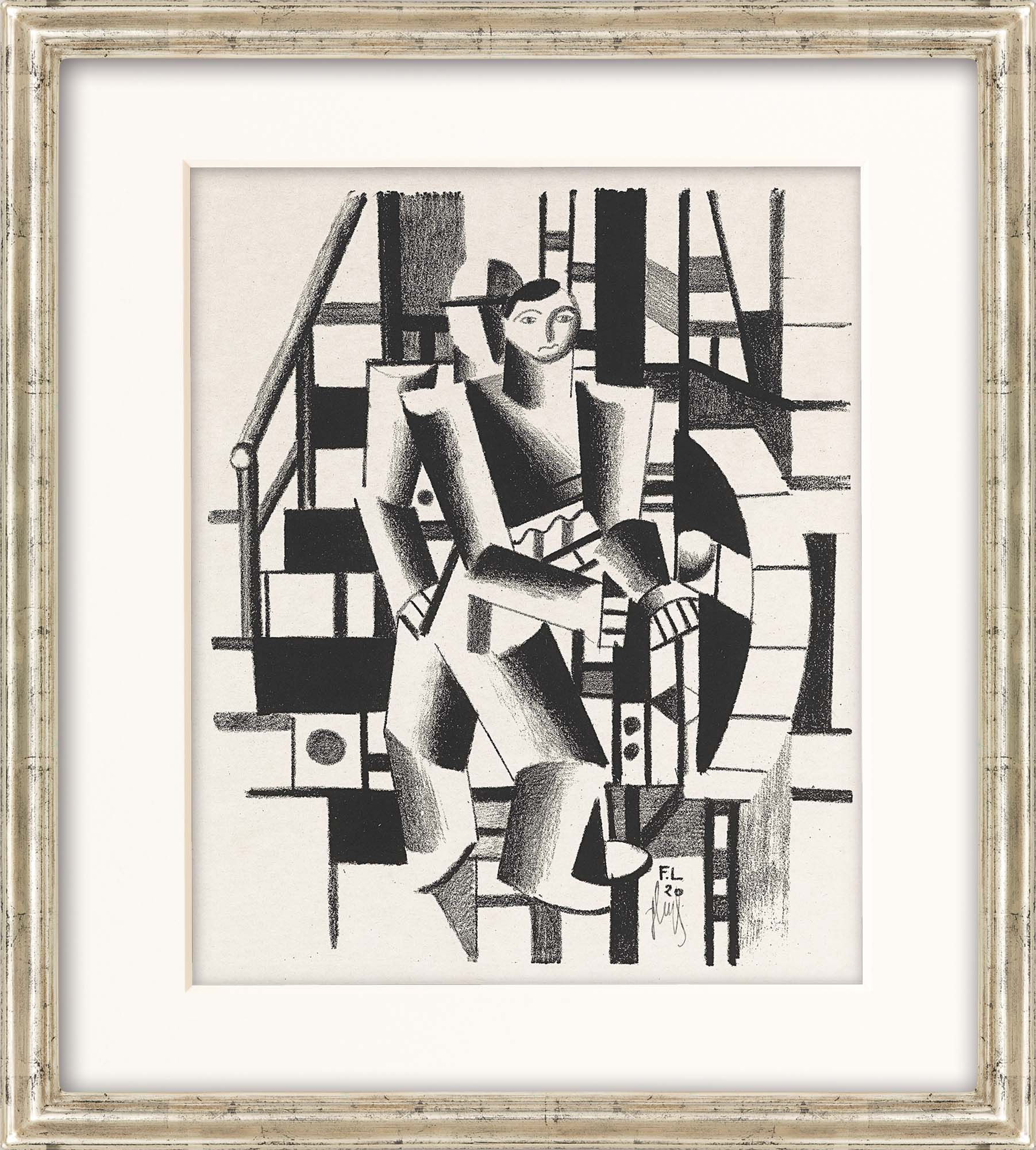 Fernand Léger: Bild ‚Composition aux deux personnages‘ (1920)