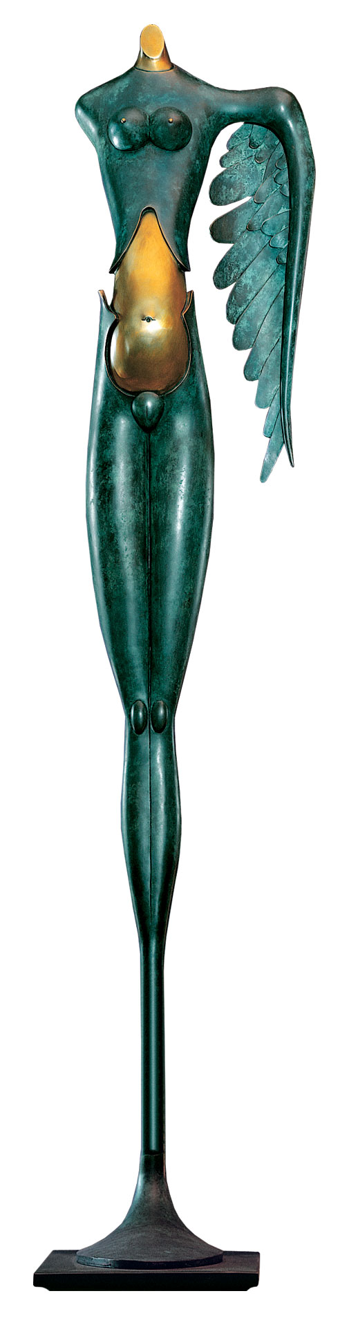 Paul Wunderlich: Skulptur ‚Große Nike‘, Bronze