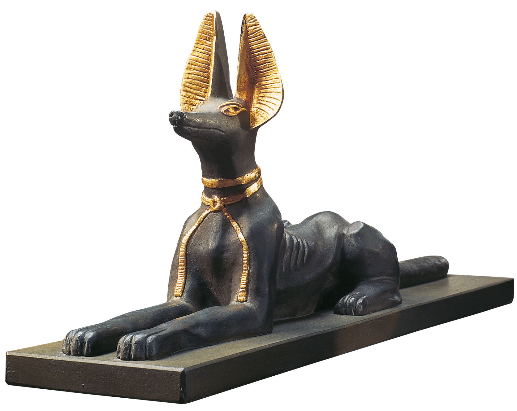 Skulptur ‚Der Auferstehungsgott Anubis‘, Kunstguss