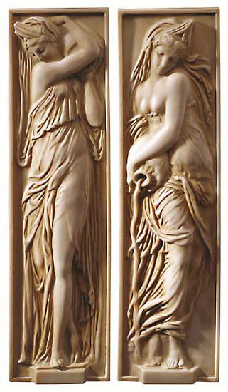 Jean Goujon: Reliefs ‚Wasserträgerinnen‘