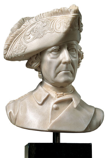 Johann Gottfried Schadow: Büste ‚König Friedrich II.‘, Kunstguss