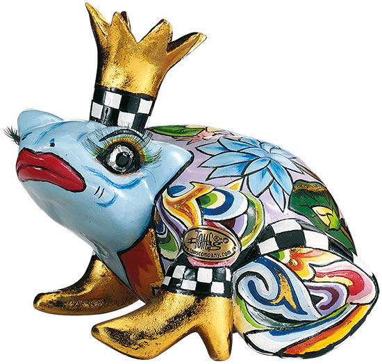 Tom’s Drag: Froschprinz ‚William‘, Skulptur