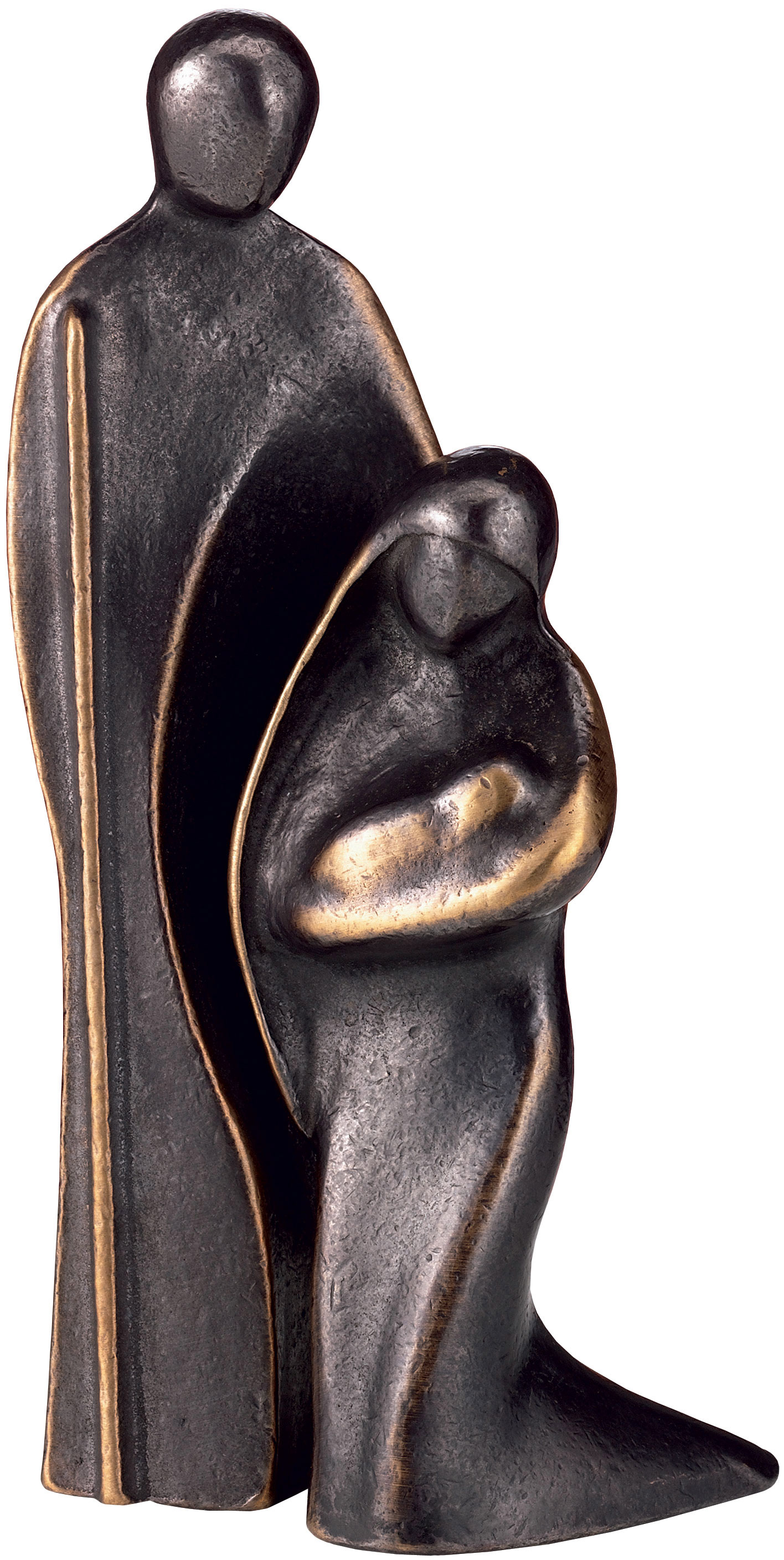 Kerstin Stark: Skulpturengruppe ‚Die Heilige Familie‘, Bronze