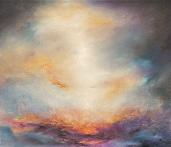 Susann Ohlendorf: Bild ‚Twilight‘, auf Keilrahmen