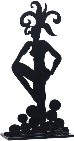 Stefan Szczesny: Stahlskulptur ‚Dancer‘ (Reduktion)