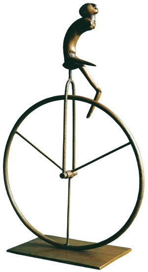 Paul Wunderlich: Skulptur ‚L’Artiste‘, Bronze