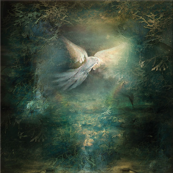 Ule W. Ritgen: Bild ‚The Four Seasons: Winter‘, auf Keilrahmen