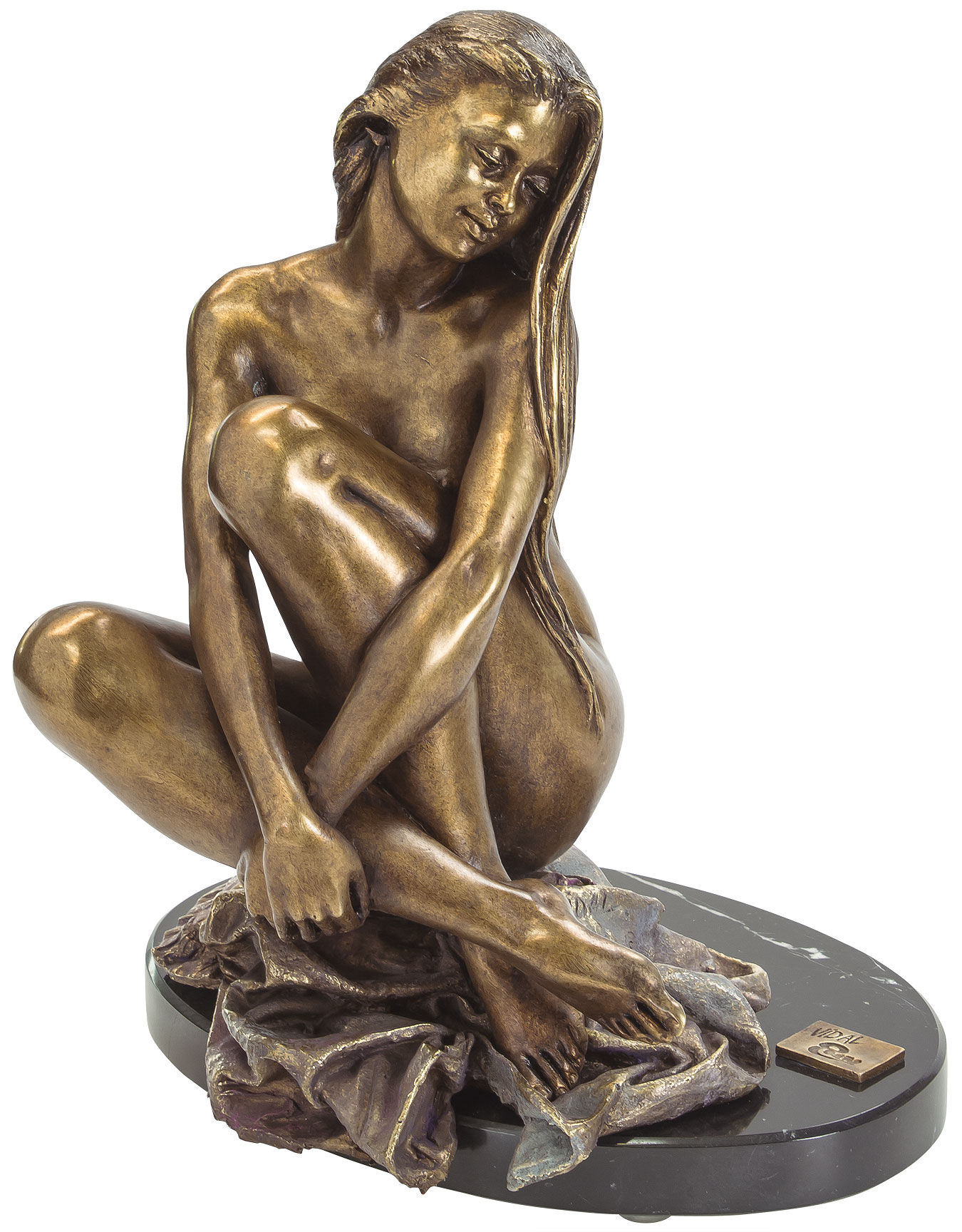 Manel Vidal: Skulptur ‚Claudia‘, Kunstbronze