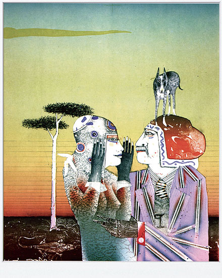Paul Wunderlich: Bild ‚Guten Morgen‘, ungerahmt