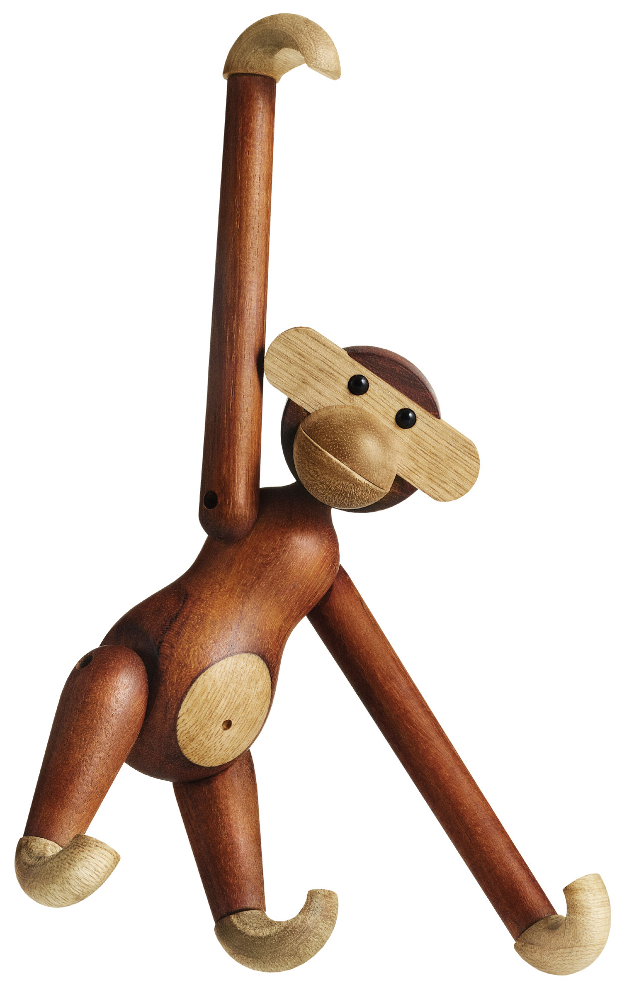 Kay Bojesen: Holzfigur ‚Affe‘ (klein, Höhe 20 cm)