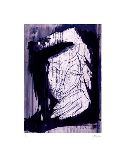 Armin Mueller-Stahl: Bild ‚Es gibt Tage…‘ (2014), ungerahmt