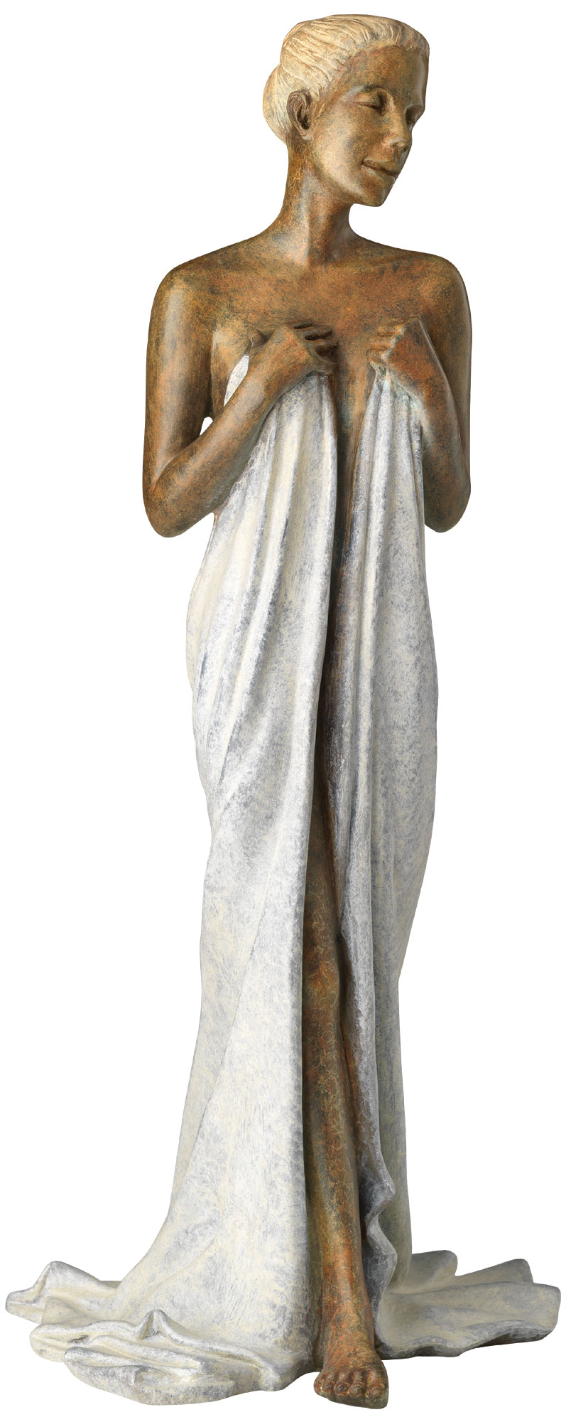 Alain Choisnet: Skulptur ‚Lisa‘, Version in Bronze