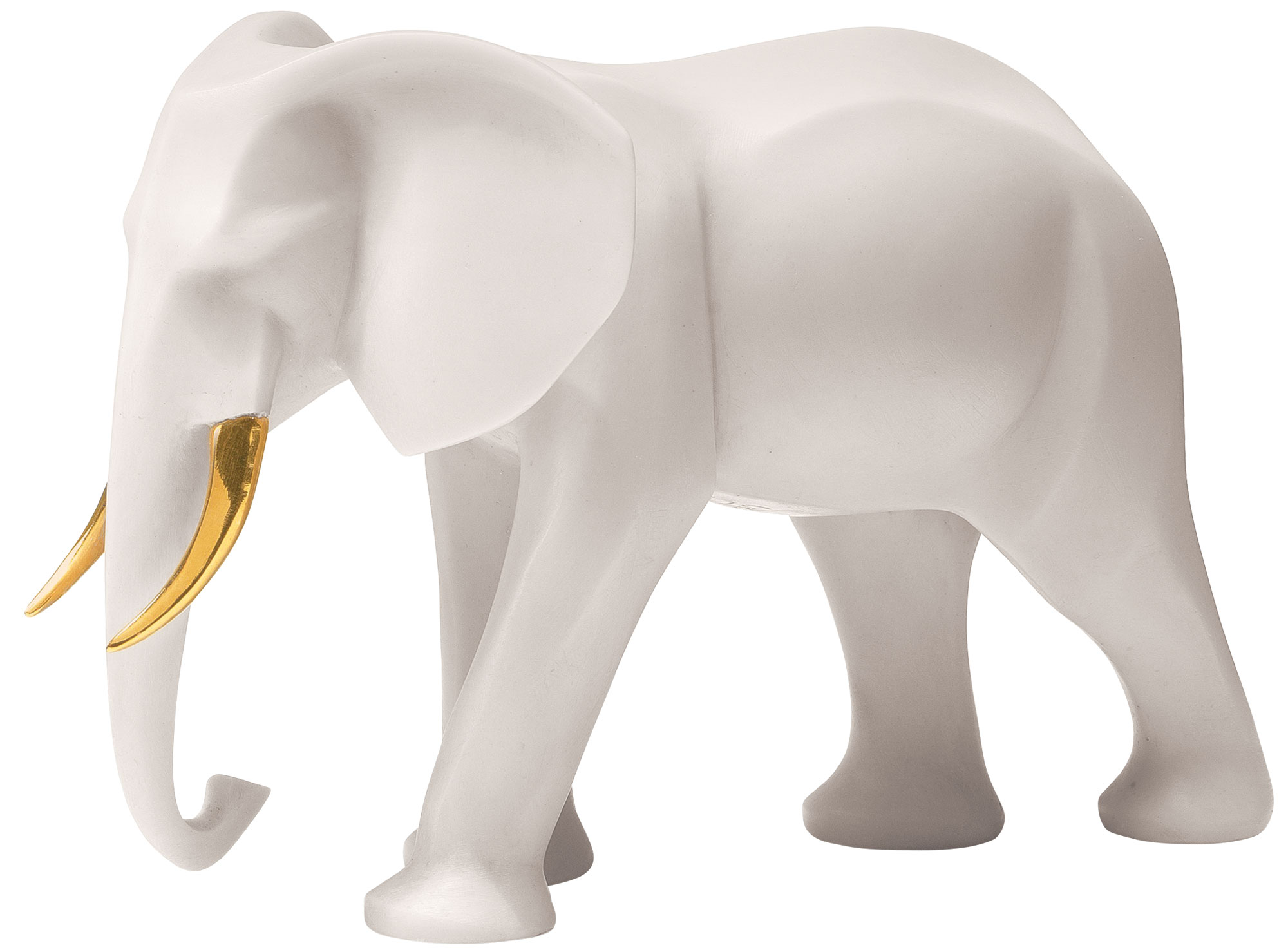 SIME: Skulptur ‚Elefant‘, Version Kunstmarmor