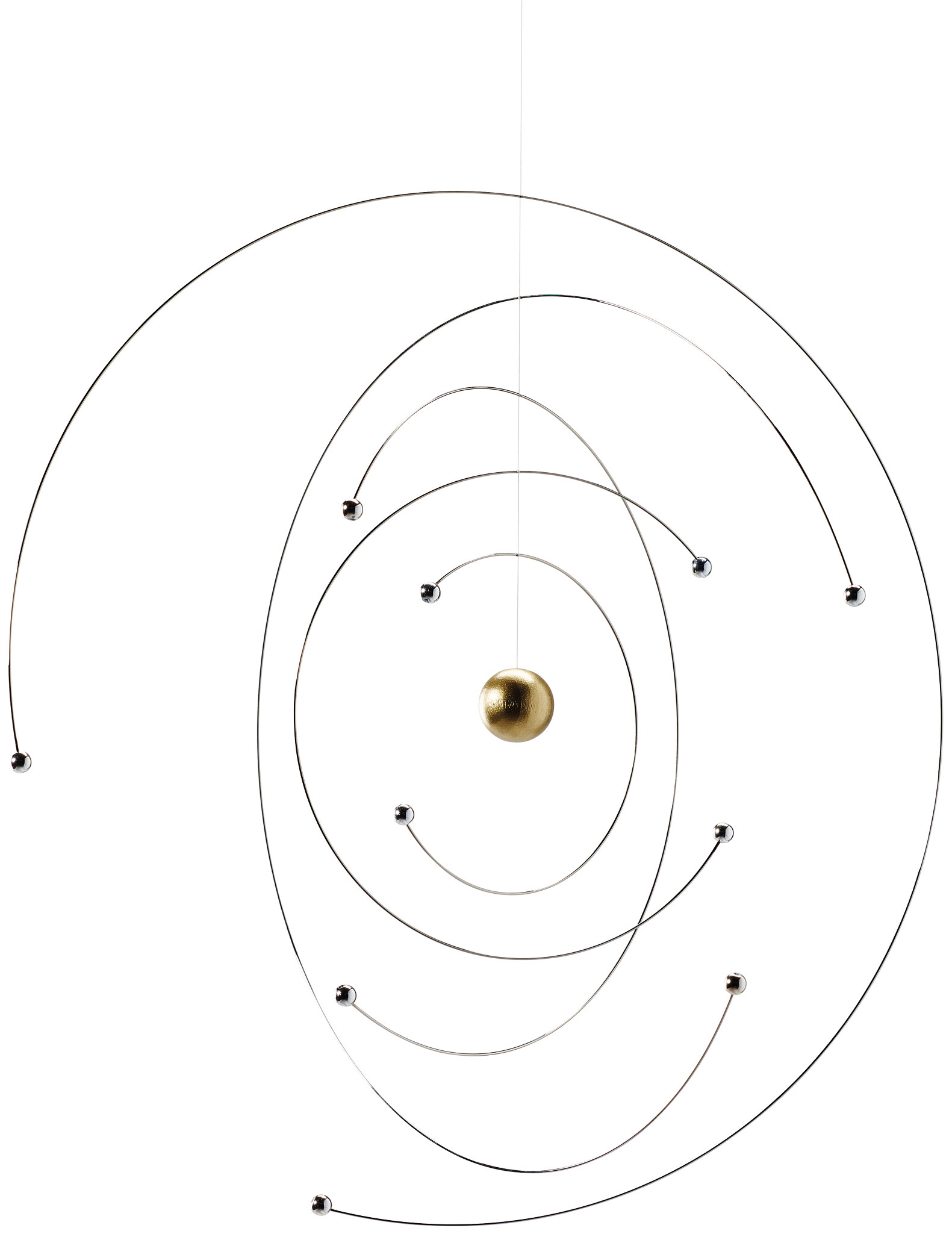 Flensted Mobilés: Decken-Mobile ‚Niels Bohr Atom‘