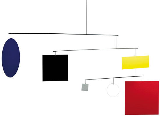 Flensted Mobilés: Decken-Mobile ‚Guggenheim Circle Square‘