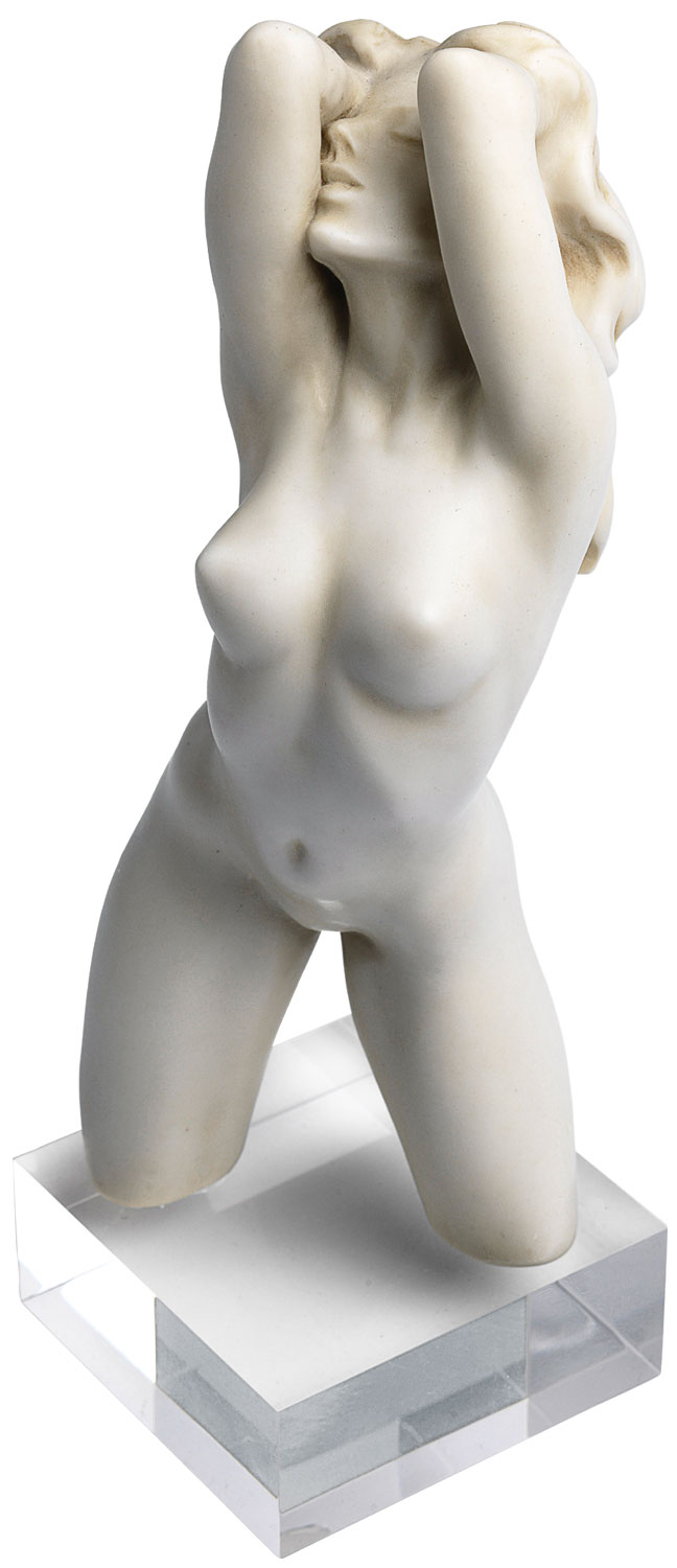 Roman Johann Strobl: Skulptur ‚Venus‘, Version in Kunstmarmor