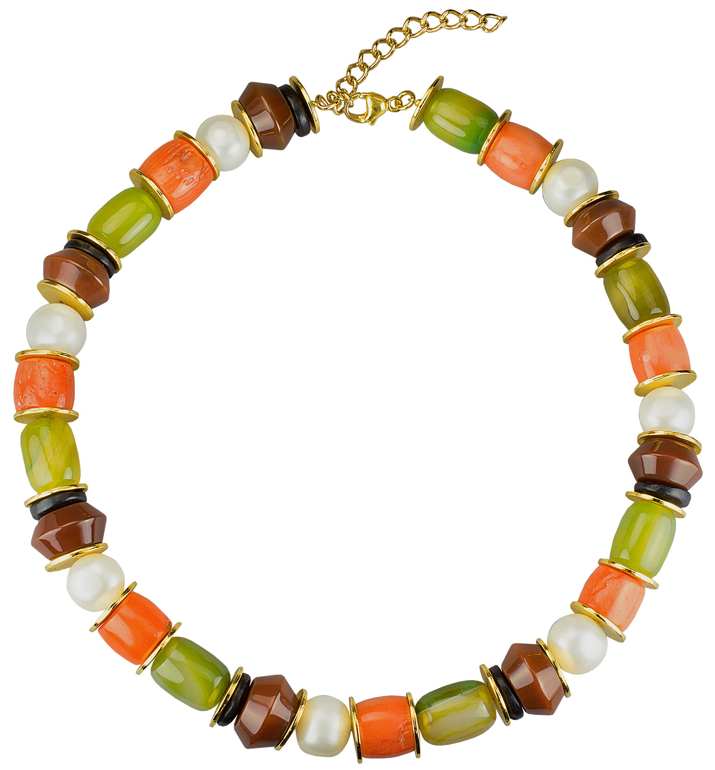 Petra Waszak: Collier ‚Jardin de Fleur‘, Schmuck
