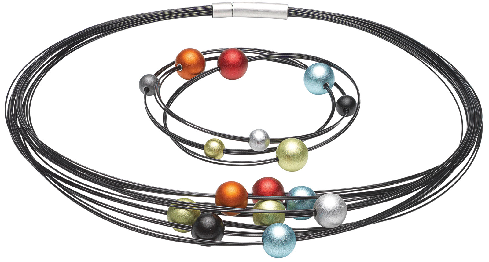 Ursula Müller: Schmuckset ‚Bubbles‘
