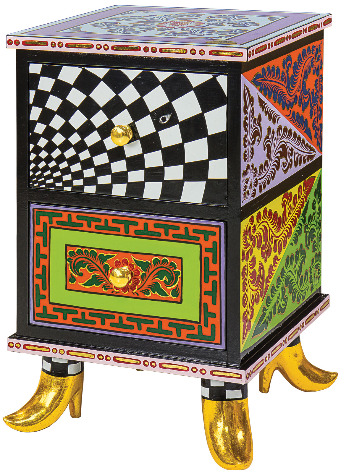 Tom’s Drag: Kommode ‚Colourful Cabinet‘