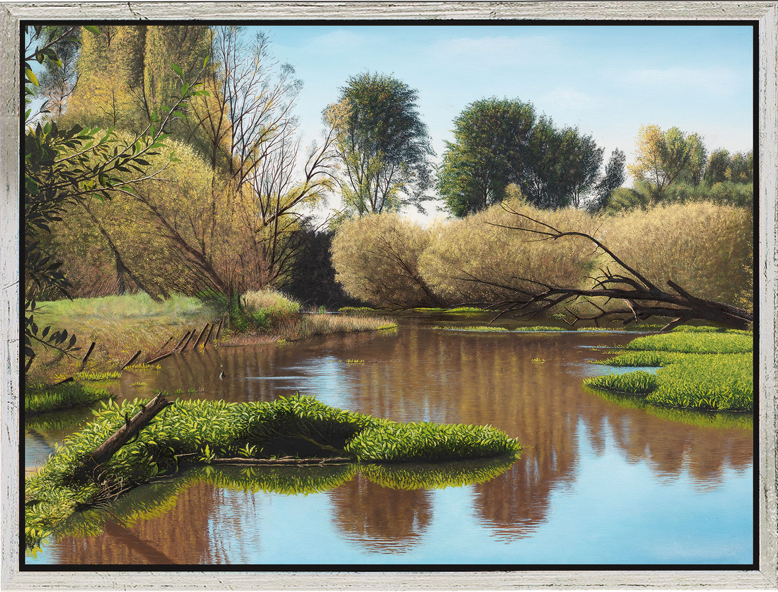 Leo Windeln: Bild ‚Herbstimpression‘, gerahmt
