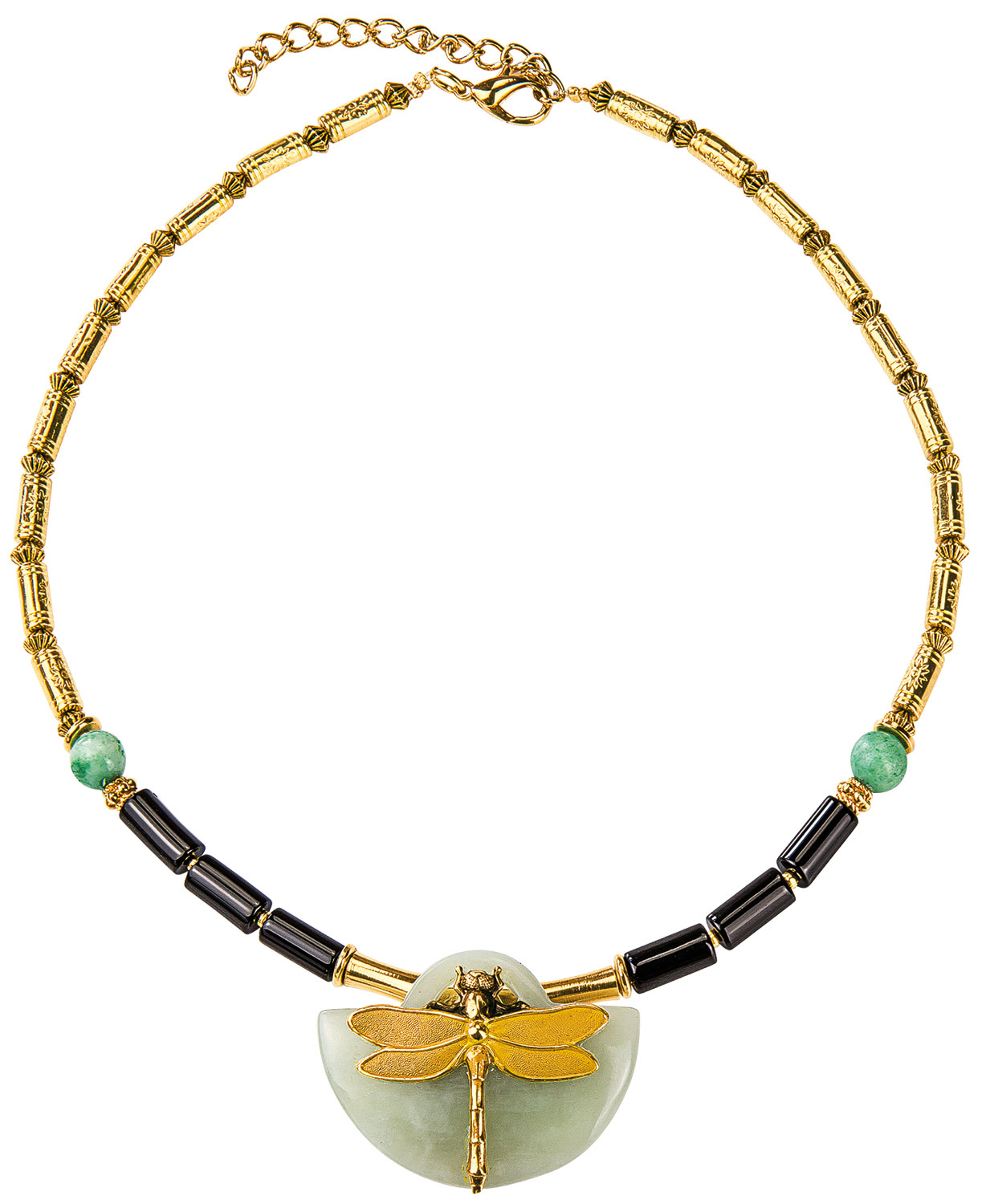 Petra Waszak: Collier ‚Libelle‘, Schmuck