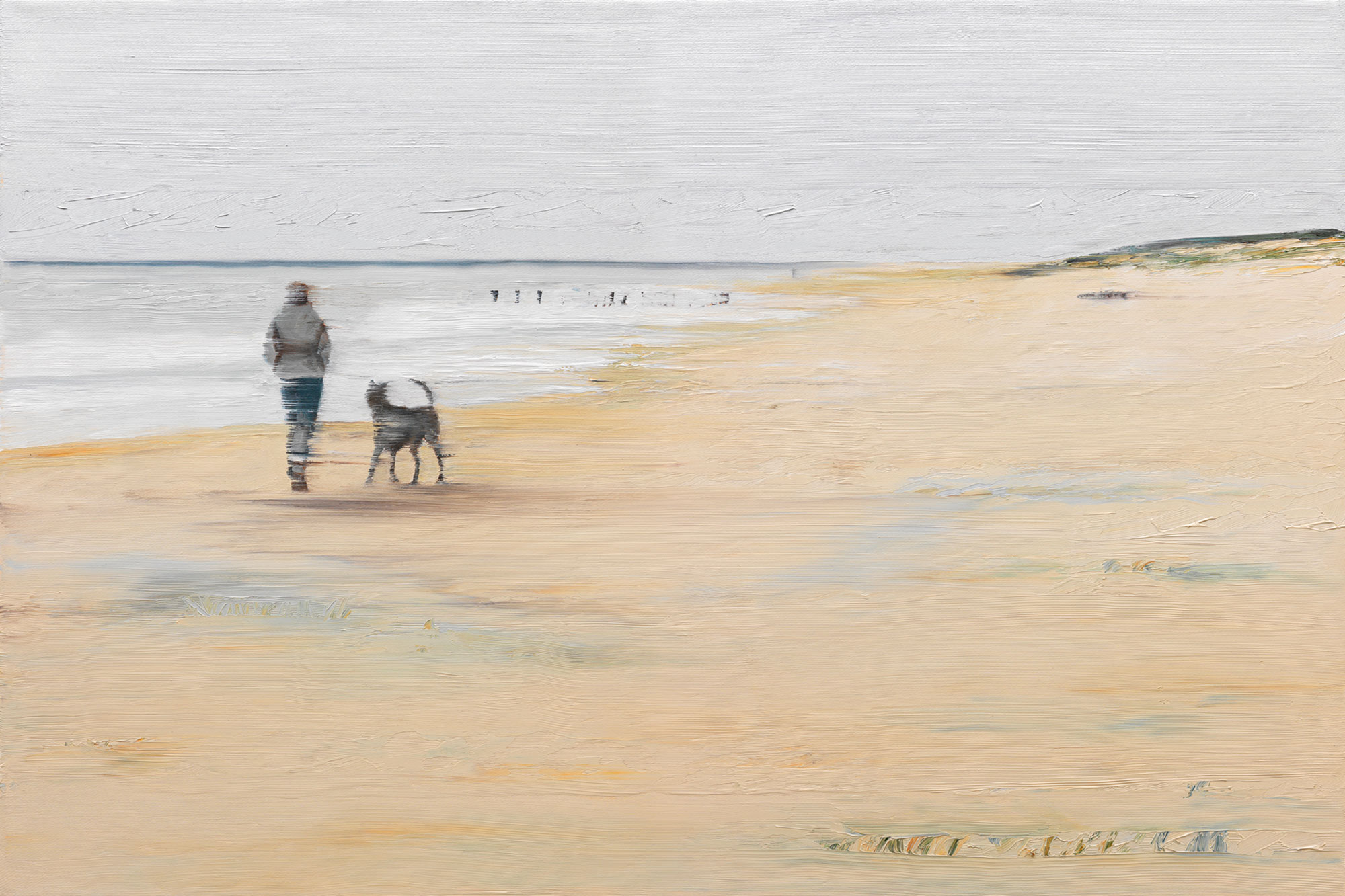 Anja Struck: Bild ‚Den Blick in die Ferne schweifen‘ (2016), ungerahmt